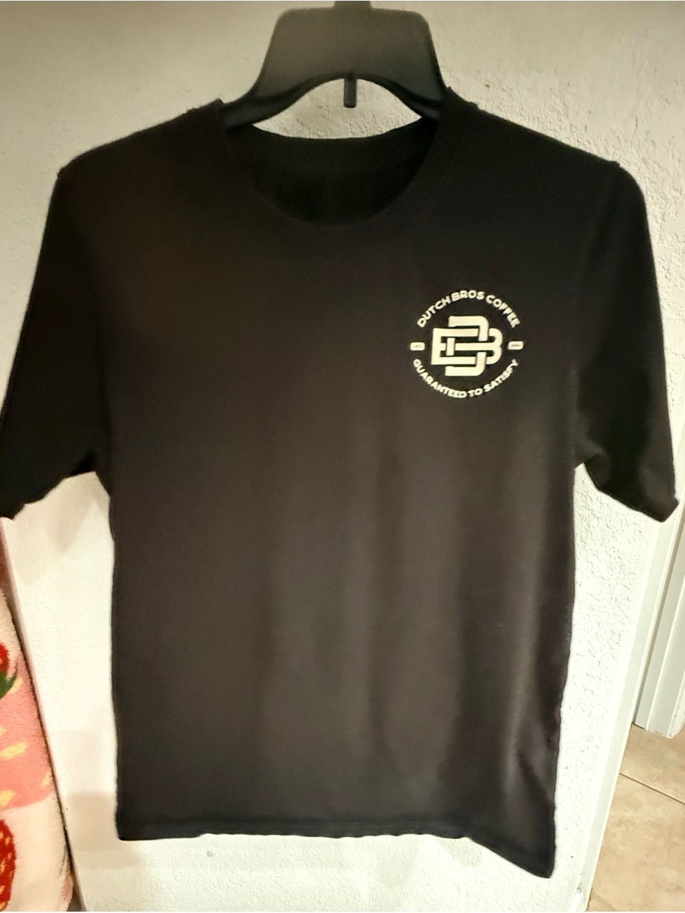 Dutch Bros Black Short-Sleeve Logo Tee